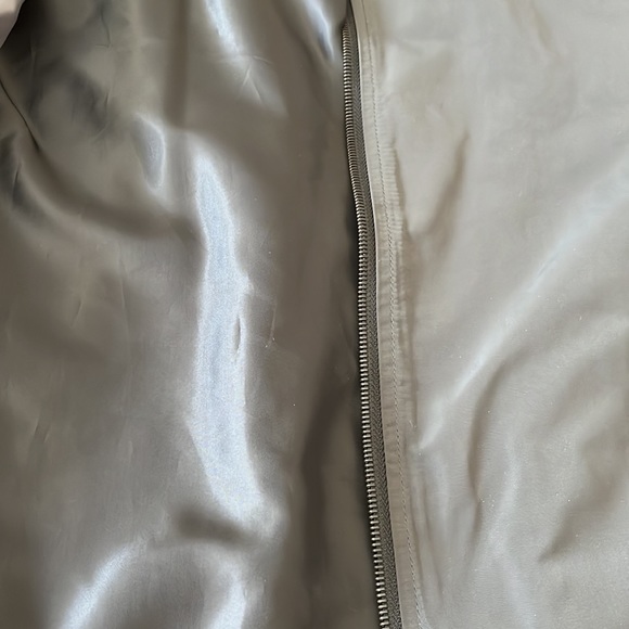 ZARA MAN! Bomber jacket/leather trim, size XL - Picture 8 of 11